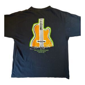 Vintage Y2KHard Rock Bruce Springsteen Black Edition XXI Madrid T-shirt XL